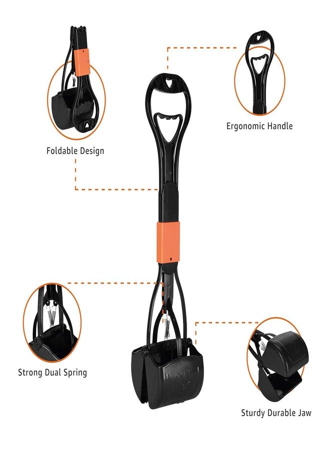 KittuPet أداة تنظيف فضلات الكلاب من كيتو بيت - مجرفة قابلة للطي لجمع فضلات الكلاب | أداة جمع فضلات الحيوانات الأليفة | كبيرة الحجم - Image 3